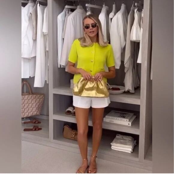 ZARA BLOGGERS’ FAVORITE BASIC SHORT SLEEVE KNIT CARDIGAN Sizes S ,LNEW WITH TAG! - Picture 8 of 15